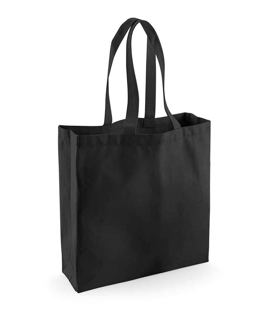 Westford Mill Fairtrade Cotton Classic Shopper | Black