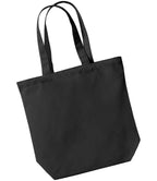 Westford Mill Fairtrade Cotton Camden Shopper | Black