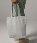 Westford Mill Fairtrade Cotton Camden Shopper | Light Grey