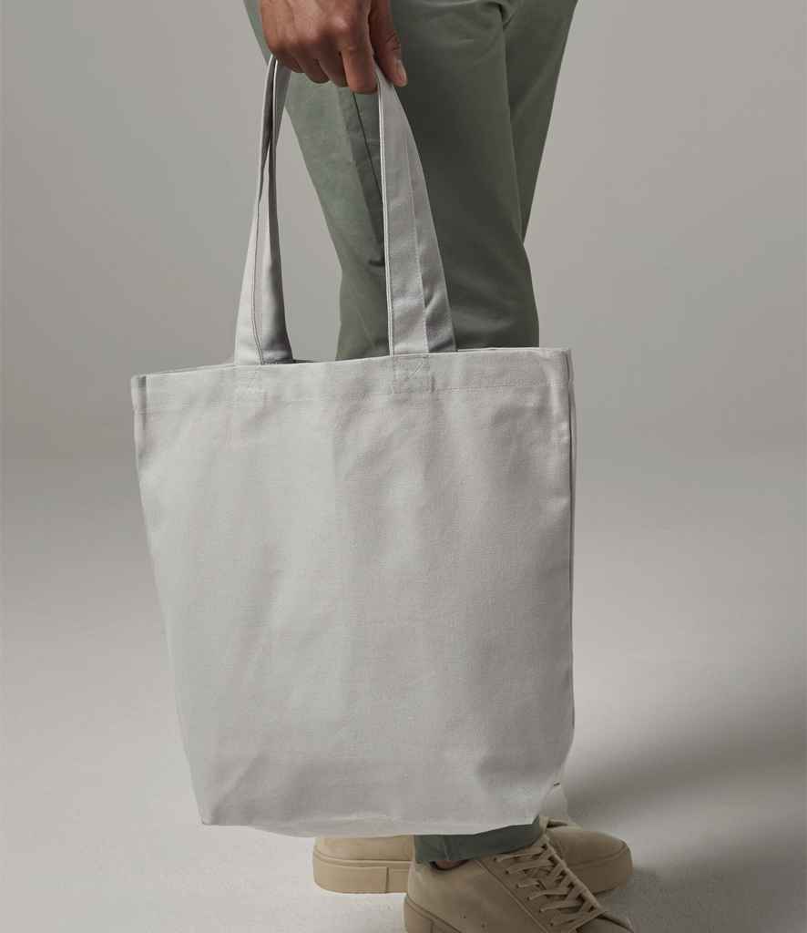 Westford Mill Fairtrade Cotton Camden Shopper | Light Grey
