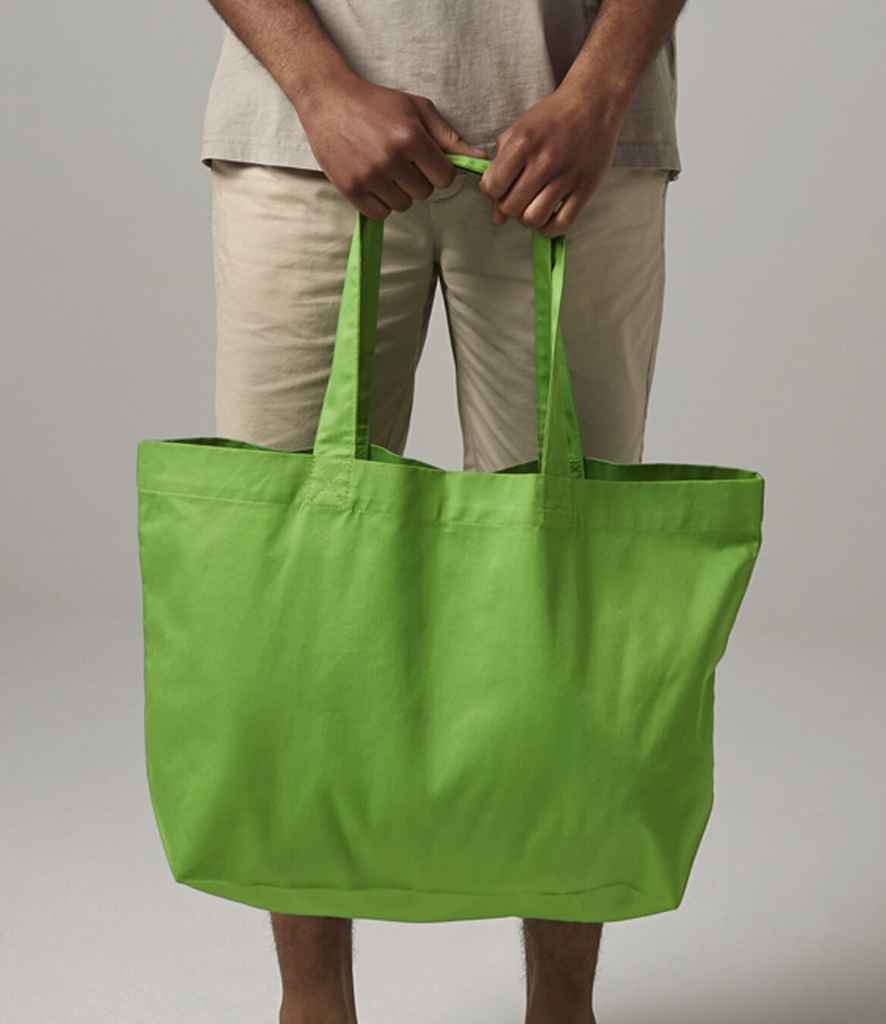 Westford Mill EarthAware® Organic Twill Shopper | Apple Green