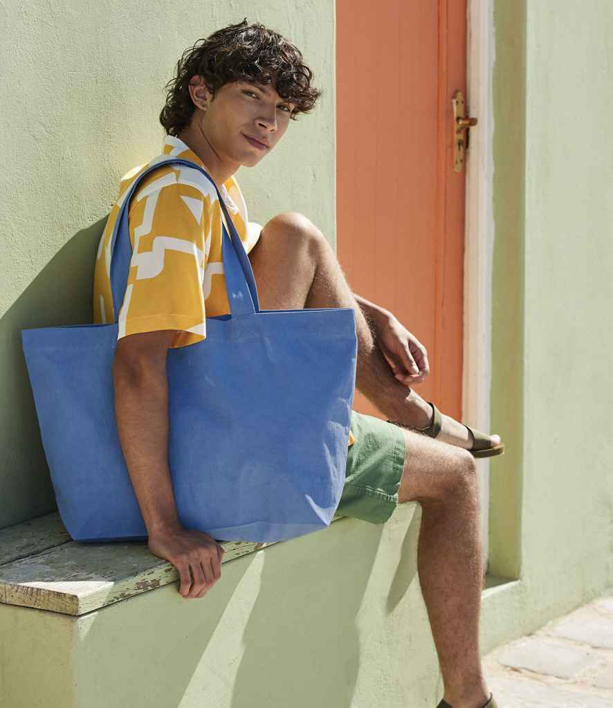 Westford Mill EarthAware® Organic Twill Shopper | Cornflower