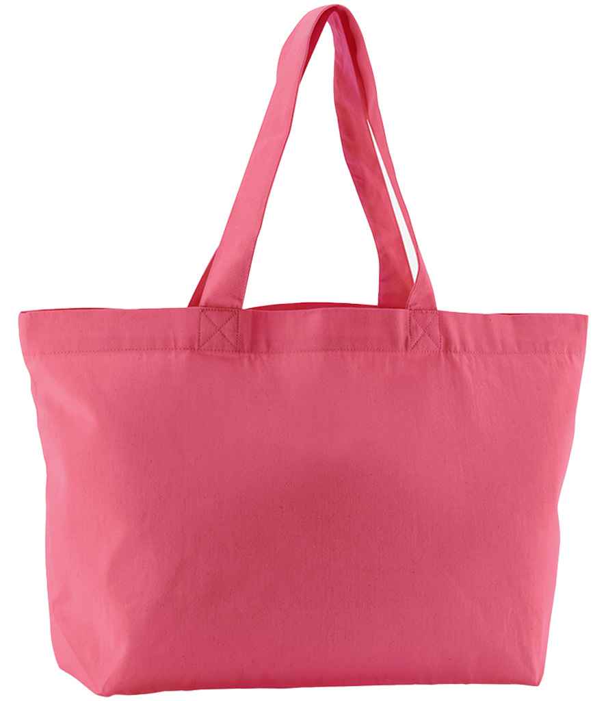 Westford Mill EarthAware® Organic Twill Shopper | Raspberry