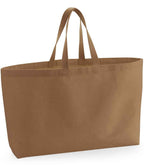 Westford Mill Oversized Canvas Tote Bag | Caramel