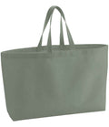 Westford Mill Oversized Canvas Tote Bag | Dusty Green