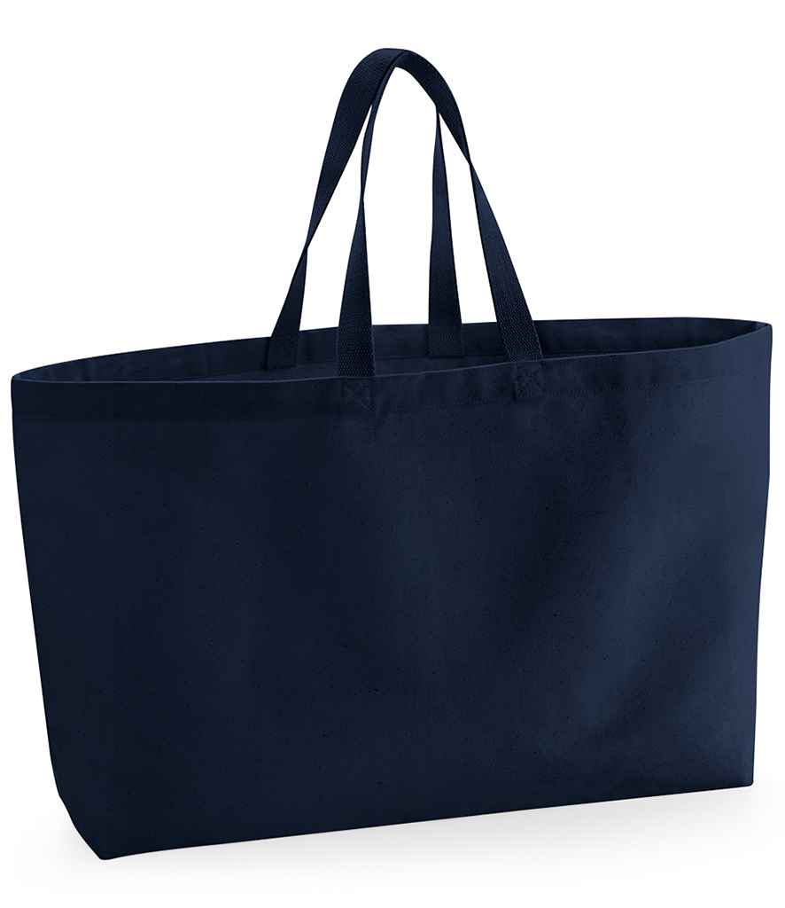 Westford Mill Oversized Canvas Tote Bag | French Navy
