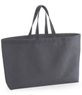 Westford Mill Oversized Canvas Tote Bag | Graphite Grey
