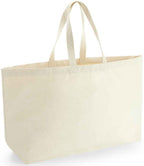 Westford Mill Oversized Canvas Tote Bag | Natural