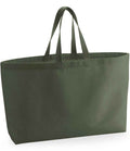 Westford Mill Oversized Canvas Tote Bag | Olive Green