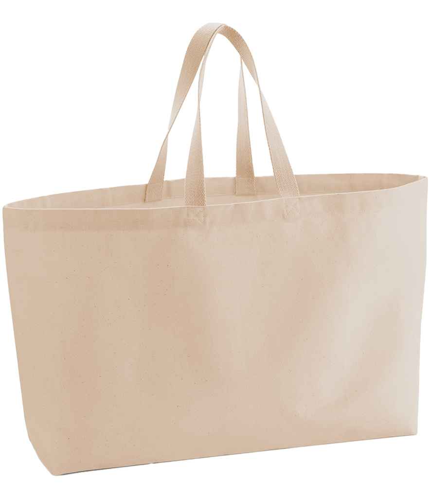 Westford Mill Oversized Canvas Tote Bag | Peach