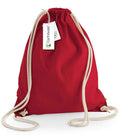 Westford Mill EarthAware® Organic Gymsac | Classic Red