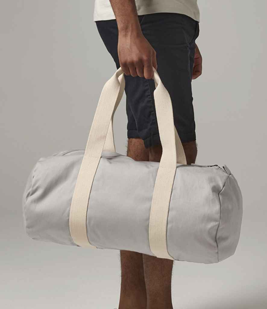 Westford Mill EarthAware® Organic Barrel Bag | Light Grey