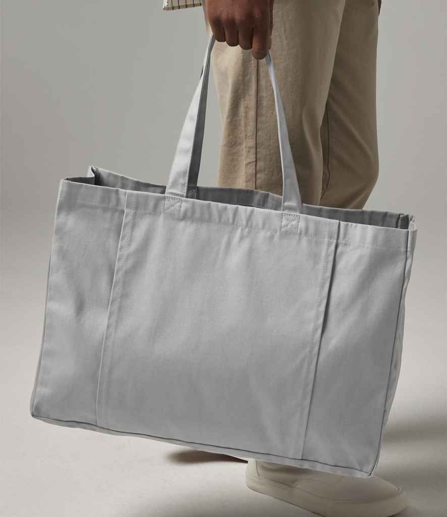 Westford Mill EarthAware® Organic Yoga Tote Bag | Light Grey