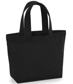 Westford Mill EarthAware® Organic Marina Mini Tote Bag | Black