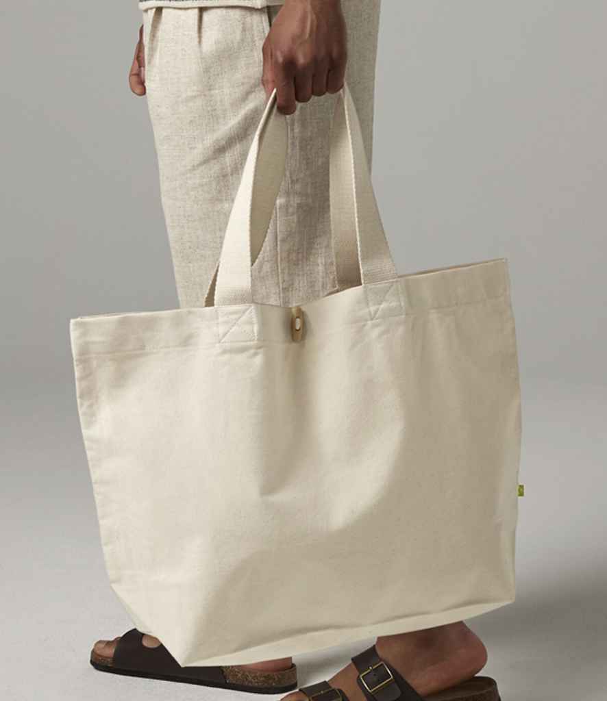 Westford Mill EarthAware® Organic Marina Tote XL Bag | Natural