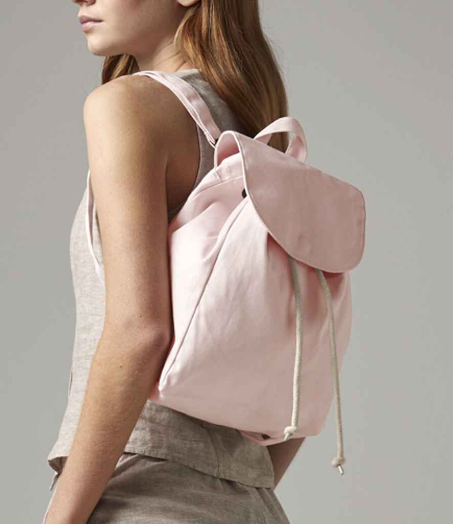 Westford Mill EarthAware® Organic Mini Rucksack | Pastel Pink