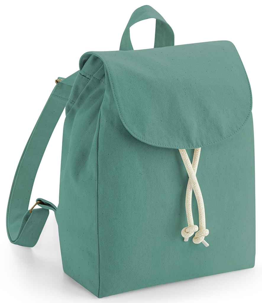 Westford Mill EarthAware® Organic Mini Rucksack | Sage Green