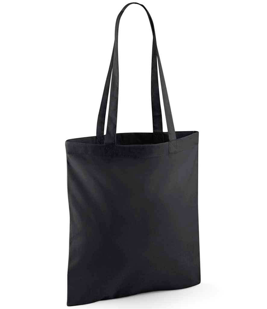 Westford Mill Recycled Cotton Tote Bag | Black