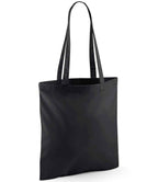 Westford Mill Recycled Cotton Tote Bag | Black