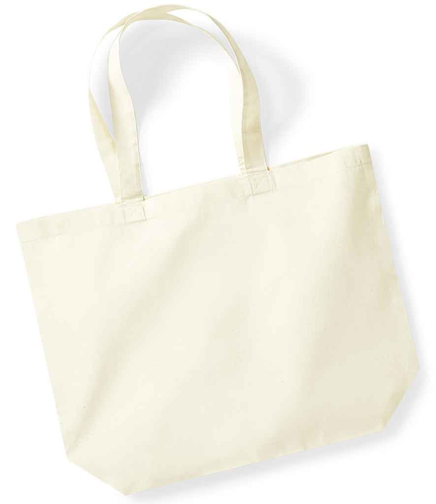 Westford Mill Recycled Cotton Maxi Tote Bag | Natural