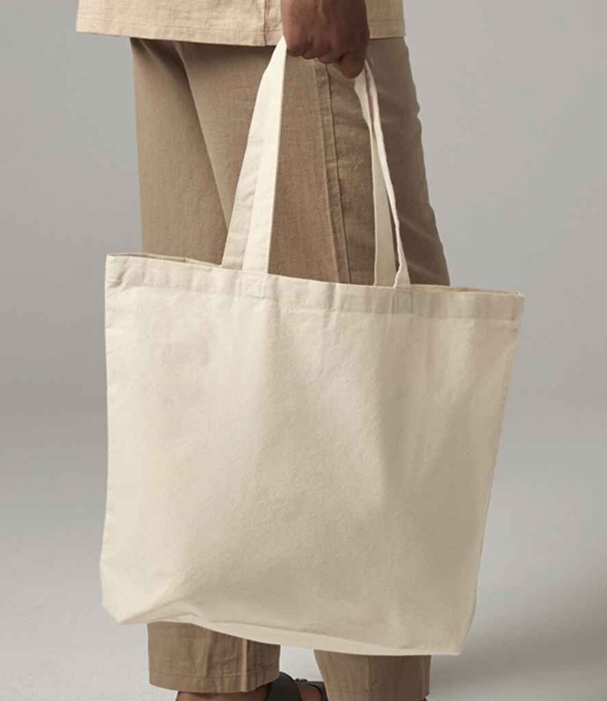 Westford Mill Recycled Cotton Maxi Tote Bag | Natural