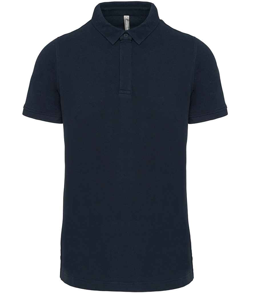 WK Designed to Work Stud Piqué Polo Shirt | Navy