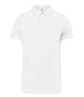 WK Designed to Work Stud Piqué Polo Shirt | White