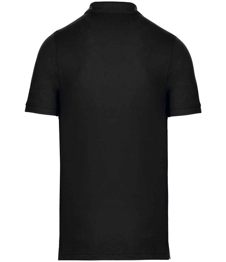WK Designed to Work Anti-Bacterial Piqué Polo Shirt | Black