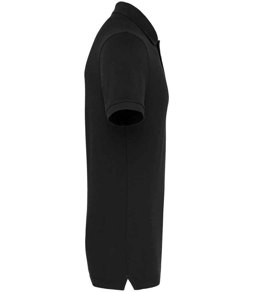 WK Designed to Work Anti-Bacterial Piqué Polo Shirt | Black