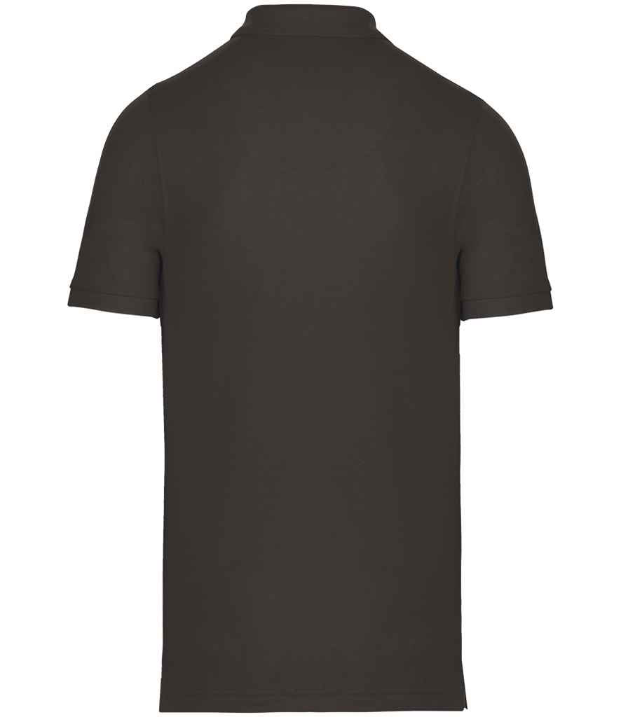 WK Designed to Work Anti-Bacterial Piqué Polo Shirt | Dark Grey