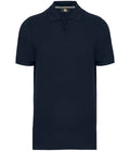 WK Designed to Work Anti-Bacterial Piqué Polo Shirt | Navy