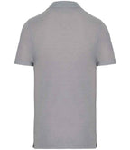 WK Designed to Work Anti-Bacterial Piqué Polo Shirt | Oxford Grey