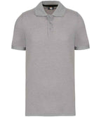 WK Designed to Work Anti-Bacterial Piqué Polo Shirt | Oxford Grey