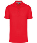 WK Designed to Work Anti-Bacterial Piqué Polo Shirt | Red