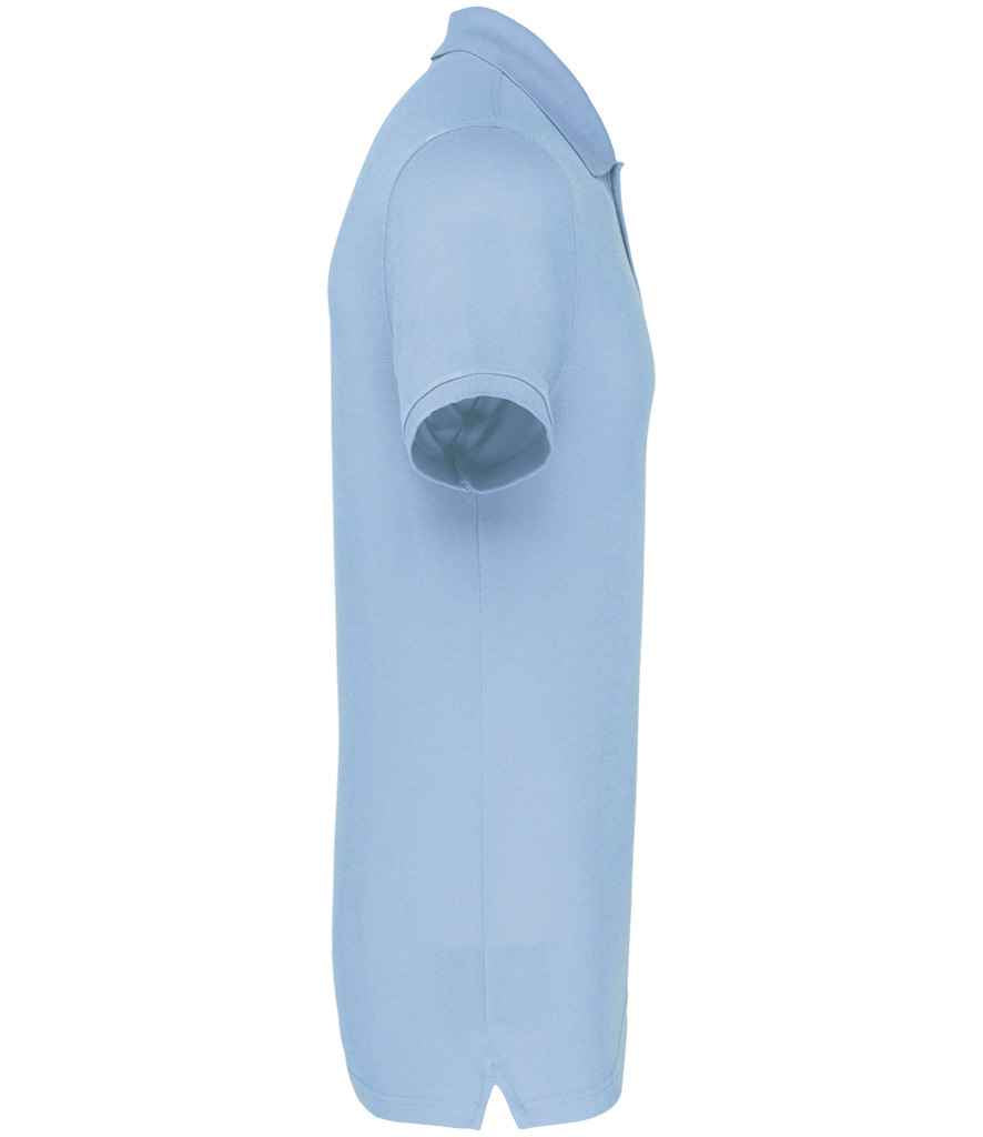 WK Designed to Work Anti-Bacterial Piqué Polo Shirt | Sky Blue