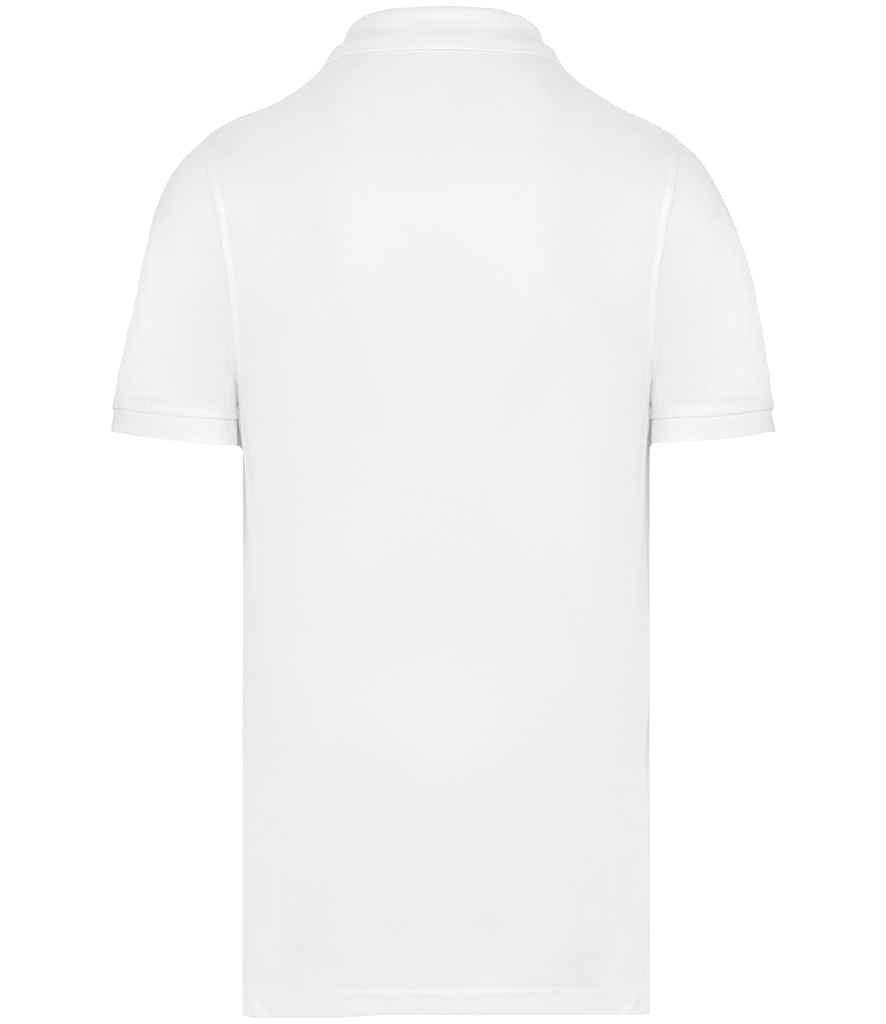 WK Designed to Work Anti-Bacterial Piqué Polo Shirt | White
