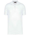 WK Designed to Work Anti-Bacterial Piqué Polo Shirt | White