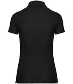 WK Designed to Work Ladies Anti-Bacterial Piqué Polo Shirt | Black