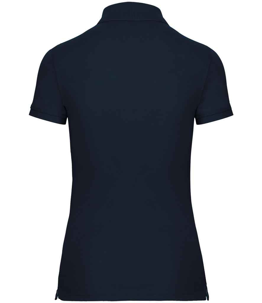 WK Designed to Work Ladies Anti-Bacterial Piqué Polo Shirt | Navy