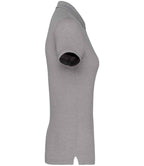 WK Designed to Work Ladies Anti-Bacterial Piqué Polo Shirt | Oxford Grey