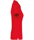 WK Designed to Work Ladies Anti-Bacterial Piqué Polo Shirt | Red