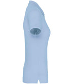 WK Designed to Work Ladies Anti-Bacterial Piqué Polo Shirt | Sky Blue