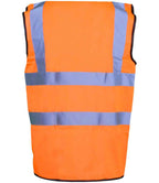 Warrior Hi-Vis Waistcoat | Fluorescent Orange