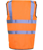Warrior Hi-Vis Waistcoat | Fluorescent Orange