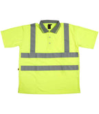 Warrior Hi-Vis Polo Shirt | Fluorescent Yellow