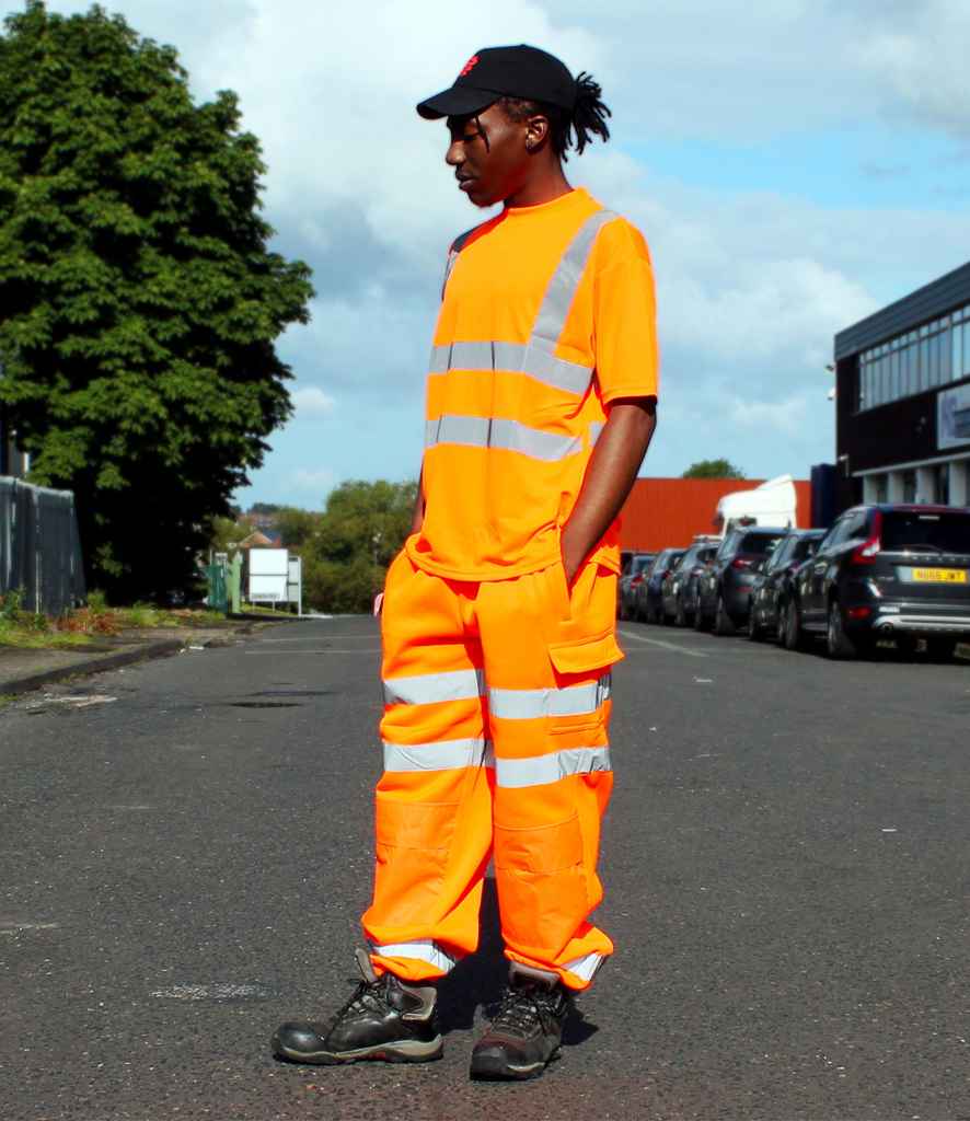 Warrior Hi-Vis T-Shirt | Fluorescent Orange
