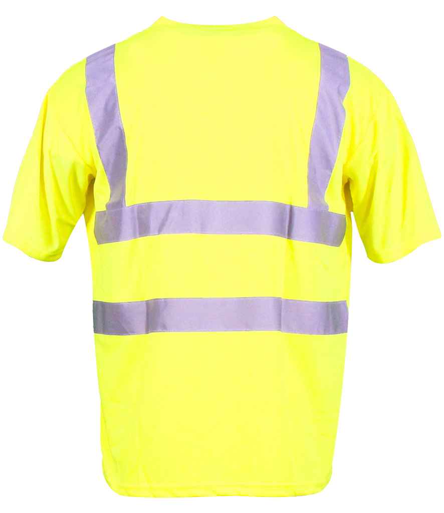Warrior Hi-Vis T-Shirt | Fluorescent Yellow