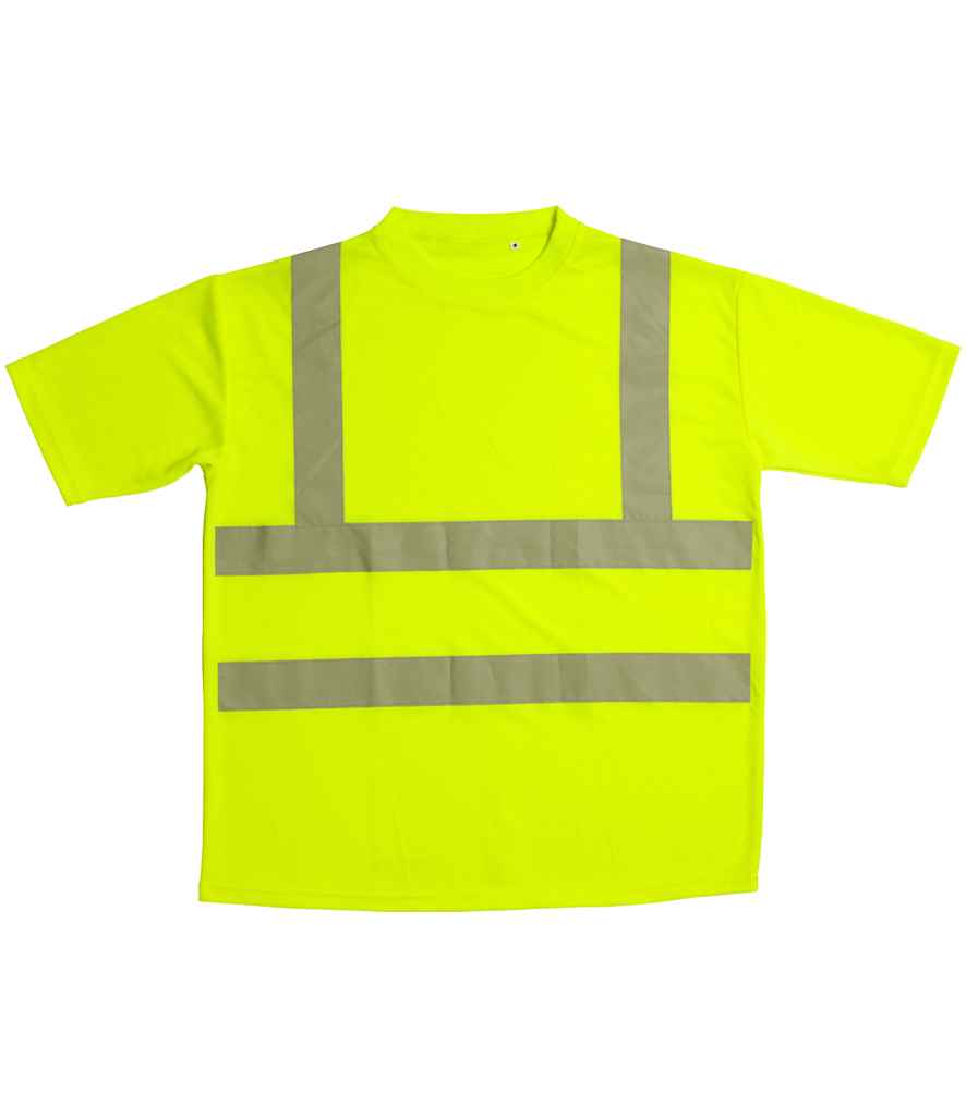 Warrior Hi-Vis T-Shirt | Fluorescent Yellow