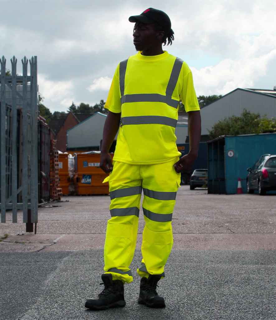 Warrior Hi-Vis T-Shirt | Fluorescent Yellow