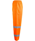 Warrior Hi-Vis Overtrousers | Fluorescent Orange